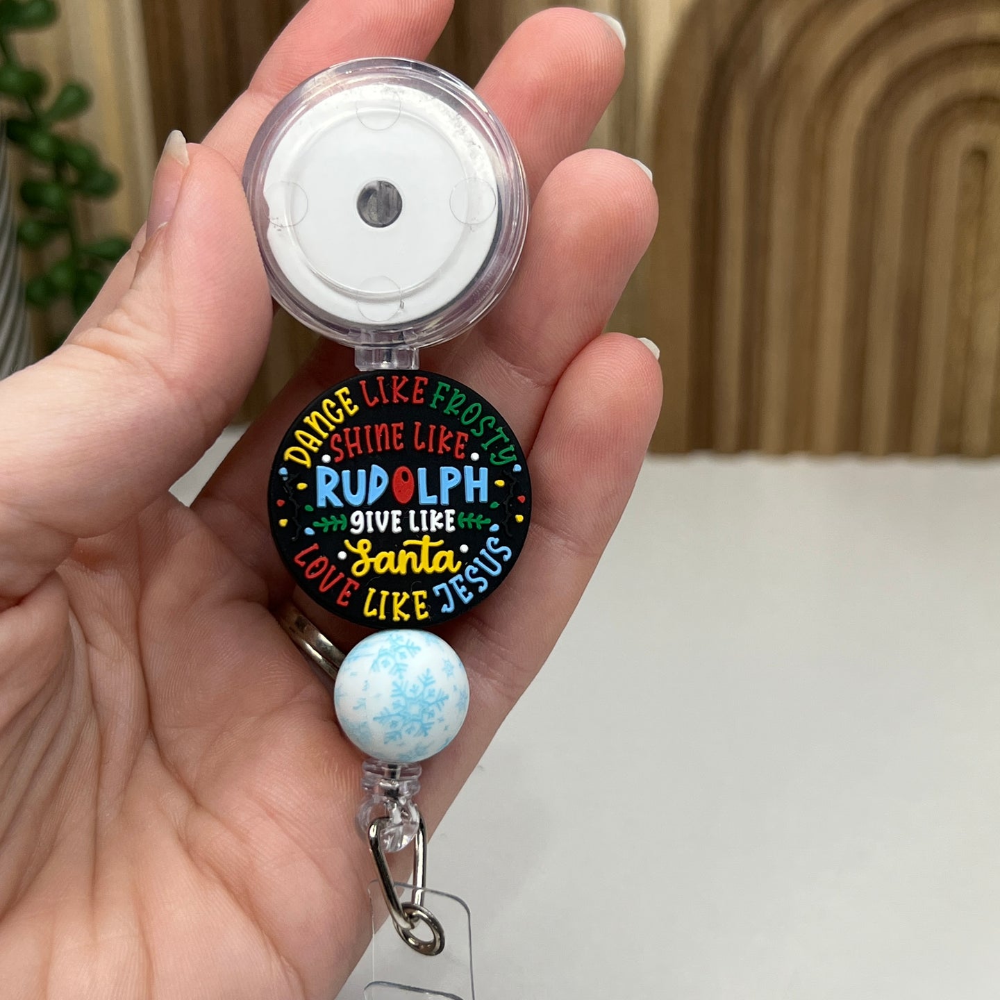 Shine Like Rudolph Badge Reel